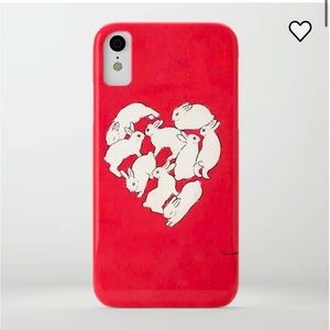 Bunny Heart iPhone XR Case